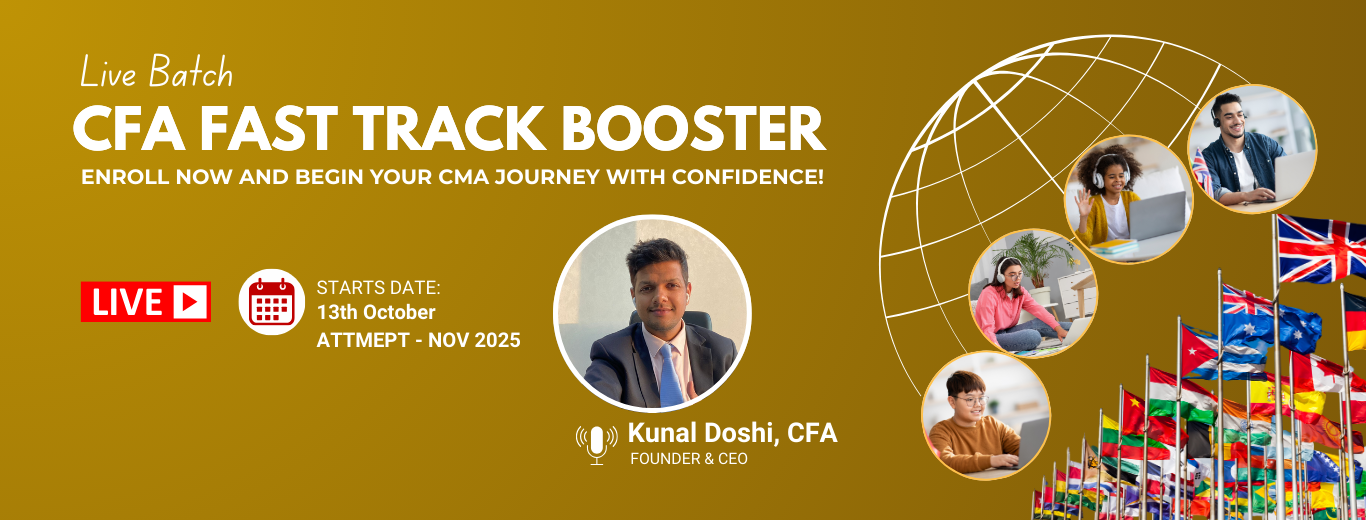 CFA Fast Track Live Booster Course Banner