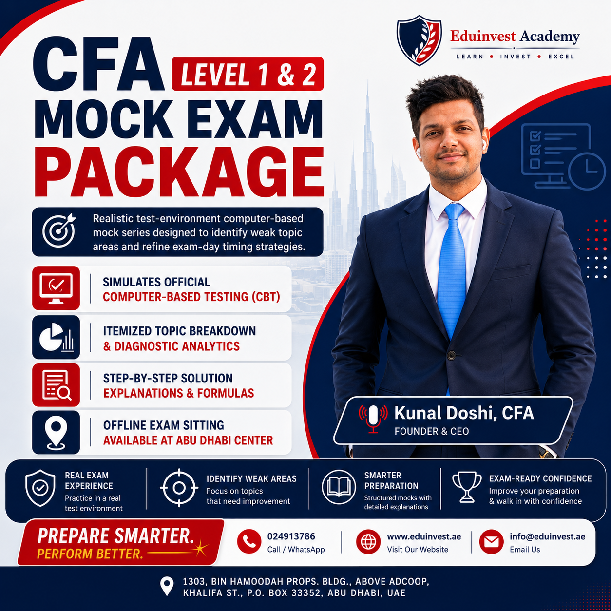 CFA Level 1 & Level 2 Mock Exam Package