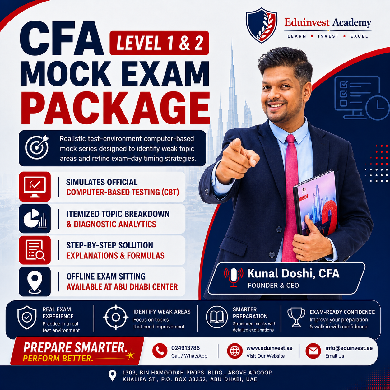 CFA Level 1 & 2 Mock Exam Package